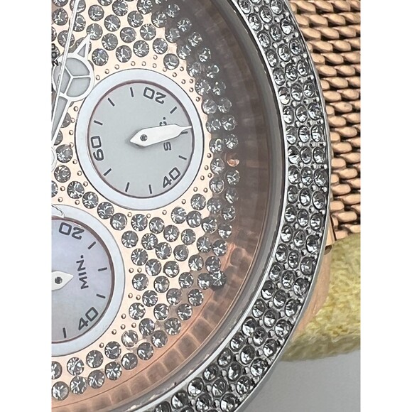 INVICTA Pro Diver Lady 40mm Rose Gold Stainless Steel Crystals 33385 Works *READ - Picture 14 of 14